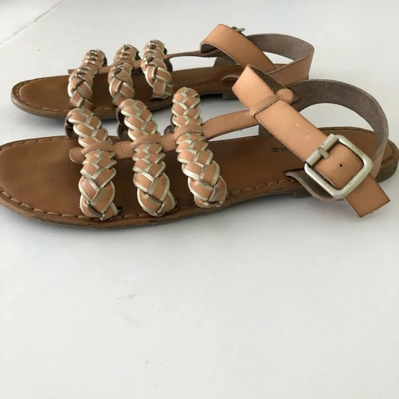 American Eagle Sandals Huaraches Brown Wovensize 8 - Picture 2 of 7